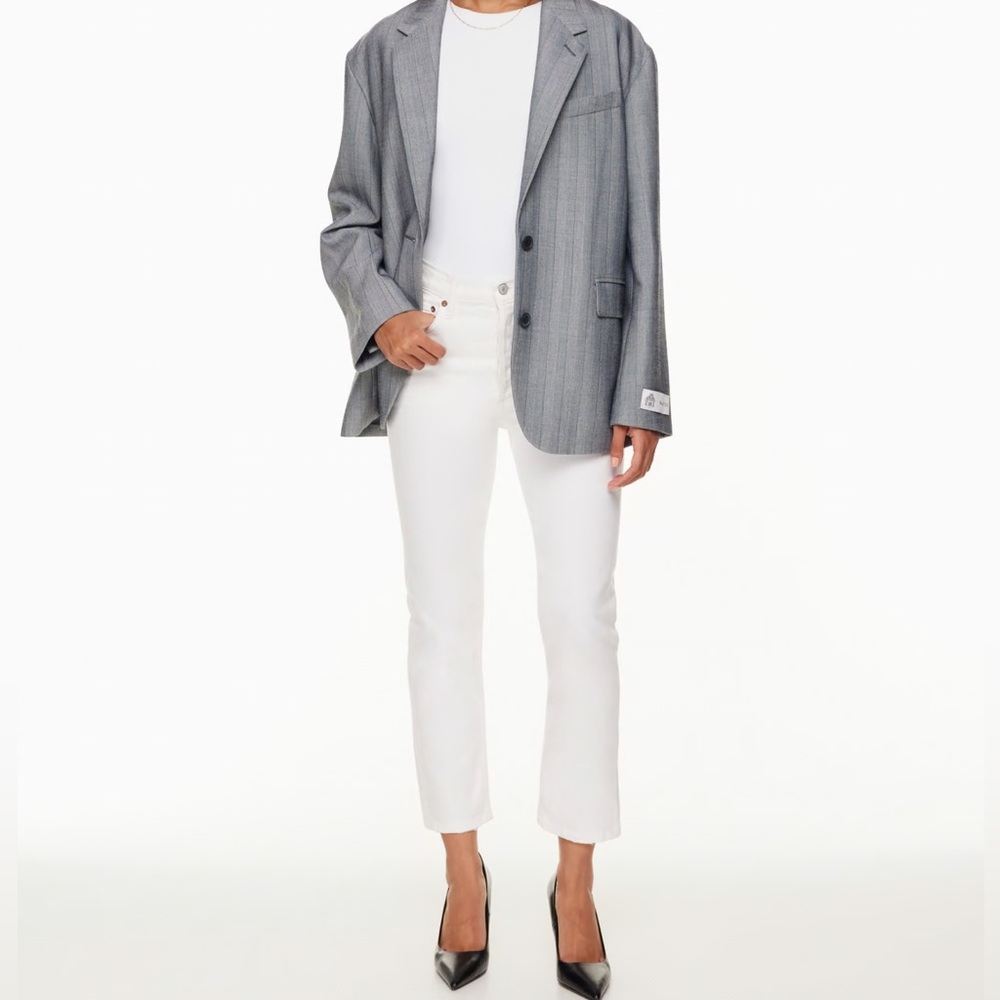 Agolde Riley White Jeans